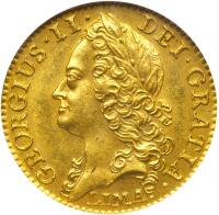 Great Britain. Guinea, 1745-Lima. George II, (1727-1760).