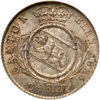 Switzerland: Bern. 2 &Acirc;&frac12; Batzen, 1826