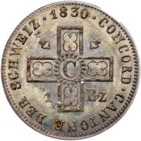 Switzerland: Freiburg. 1 Batzen, 1830