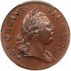 1773 Virginia Halfpenny. Period after "GEORGIVS"