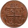1773 Virginia Halfpenny. Period after "GEORGIVS" - 2