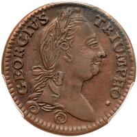 1783 Washington "Georgius Triumpho" token