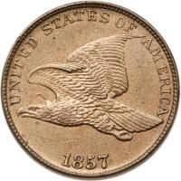 1857 Flying Eagle 1C