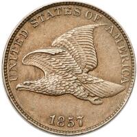 1857 Flying Eagle 1C