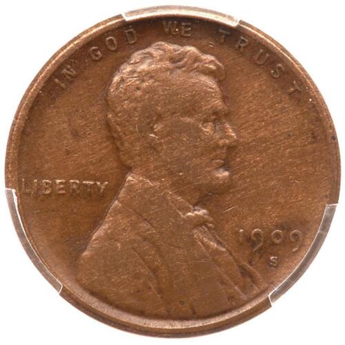 1909-S Lincoln 1C. VDB
