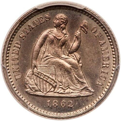 1862 Liberty Seated H10C