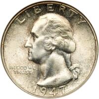1947-S Washington 25C