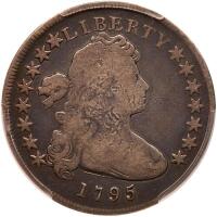 1795. Off-center Bust. B-14; BB-51