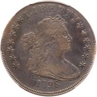 1798. Large eagle, 5 lines, knob 9. B-6; BB-96