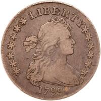 1799. Irregular date, 13 stars on reverse. B-15; BB-152