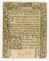Connecticut. July 1, 1780. 40 Shillings