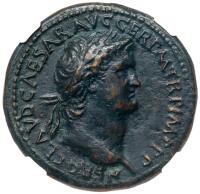 Nero. &Atilde;&dagger; Sestertius (27.39 g), AD 54-68