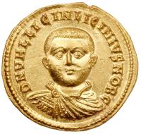 Licinius II. Gold Aureus (5.31 g), Caesar, AD 317-324