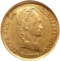 Bolivia. 8 Escudos, 1846-R (Potosi)