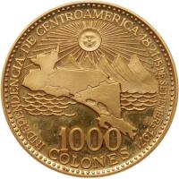 Costa Rica. 1000 Colones, 1970