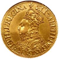 Great Britain. Milled Half Pound, ND
