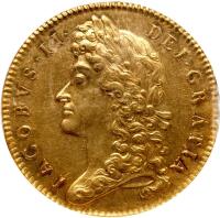 Great Britain. Five Guineas, 1687