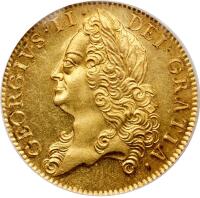 Great Britain. Five Guineas, 1748