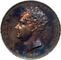 Great Britain. Proof Crown, 1826