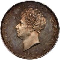 Great Britain. Proof Half Crown, 1826