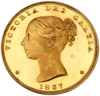 Great Britain. Proof Pattern Sovereign, 1837