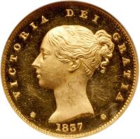 Great Britain. Pattern Sovereign, 1837