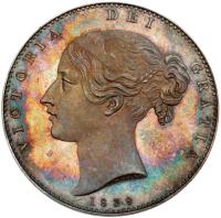 Great Britain. Silver Pattern Crown, 1839