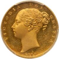 Great Britain. Proof Sovereign, 1839