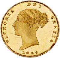 Great Britain. Proof Half Sovereign, 1839