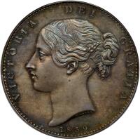 Great Britain. Proof Crown, 1839
