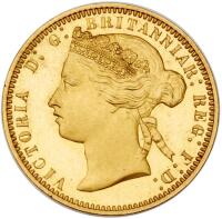 Great Britain. Gold Pattern Ducat, 1867