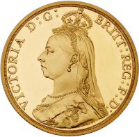 Great Britain. Proof Two Pounds, 1887