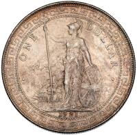 Great Britain. Trade Dollar, 1921-B