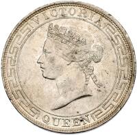 Hong Kong. Dollar, 1868