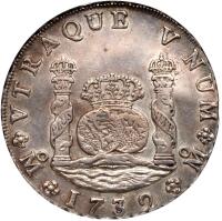 Mexico. 8 Reales, 1732-Mo-F