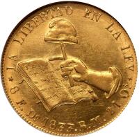 Mexico. 8 Escudos, 1833-Do RM/RL