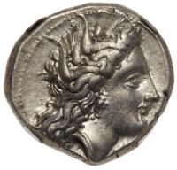 Lucania, Metapontion. Silver Nomos (7.92 g), ca. 330-290 BC