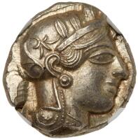 Attica, Athens. Silver Tetradrachm (17.24 g), ca. 454-404 BC