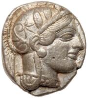 Attica, Athens. Silver Tetradrachm (17.23g), ca. 430-420 BC