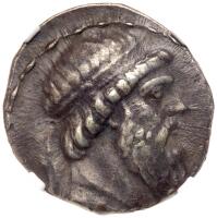 Parthian Kingdom. Mithradates I. Silver Tetradrachm (15.62 g), 164-132 BC