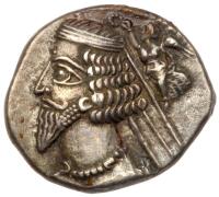 Parthian Kingdom. Phraates IV. Silver Drachm (3.88 g), ca. 38-2 BC