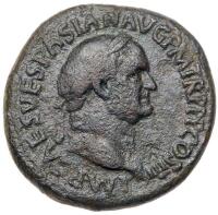 Vespasian. &Atilde;&dagger; Sestertius (22.53 g), AD 69-79