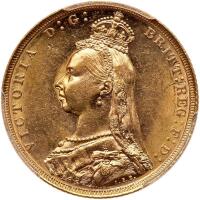 Australia. Sovereign, 1889-M