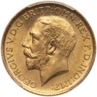 Australia. Sovereign, 1917-S