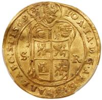 Austria: Salzburg. 2 Ducats, 1569-SR