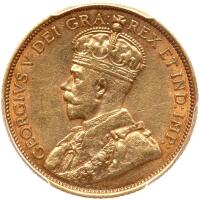 Canada. 5 Dollars, 1912