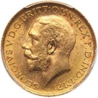Great Britain. Sovereign, 1915