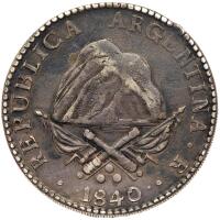 Argentina-Republic. 8 Reales, 1840-R