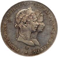 Austria. Gulden, 1854-A