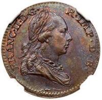 Austrian Netherlands. Liard, 1793 (Brussels)
